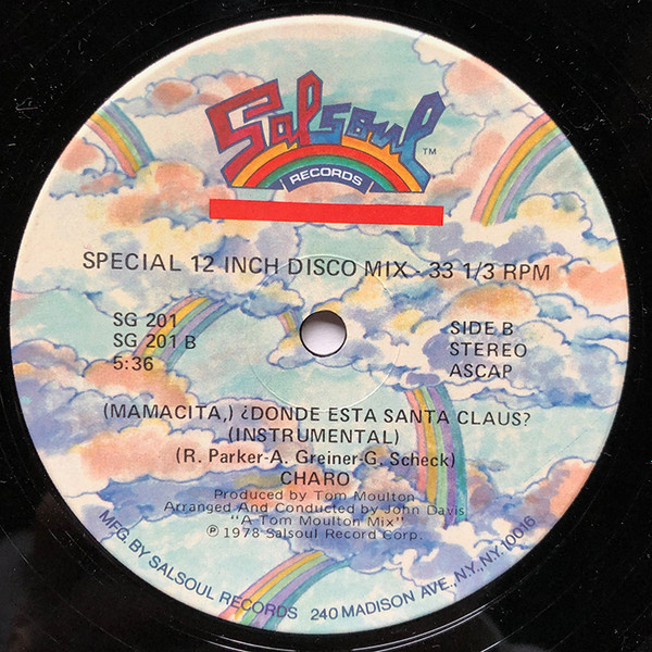 Charo - (Mamacita) ¿Donde Esta Santa Claus? | Salsoul Records (SG 201) - 4