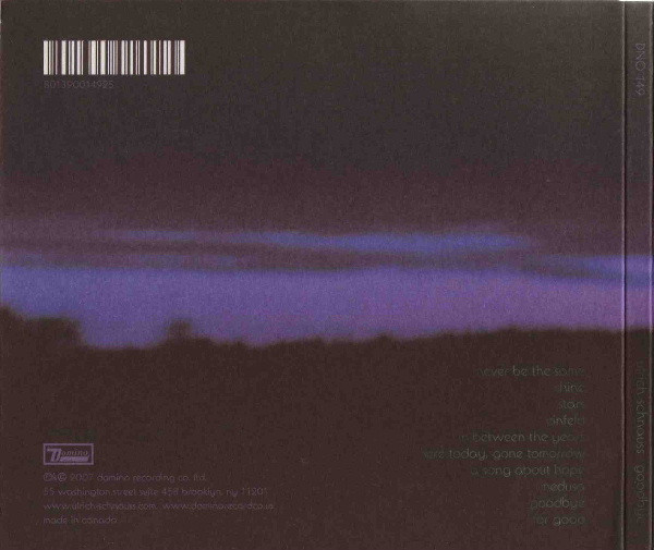 Ulrich Schnauss - Goodbye | Domino (DNO 149) - 2