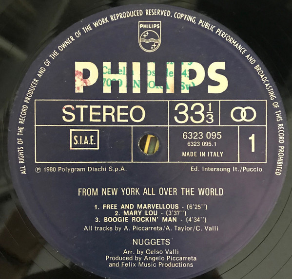 Nuggets - From New York All Over The World | Philips (6323 095) - 2