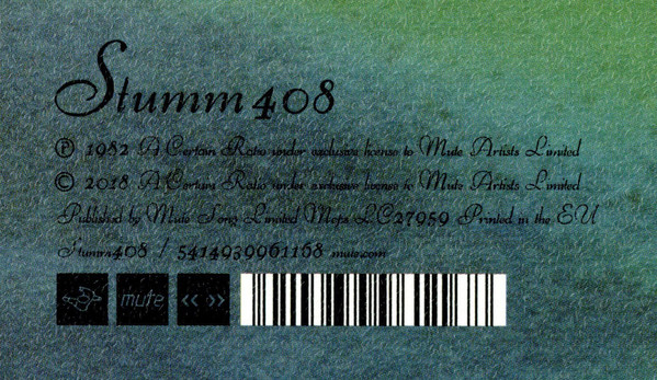 A Certain Ratio - Sextet | Mute (Stumm408) - 3 A Certain Ratio - Sextet | Mute (Stumm408) - 3