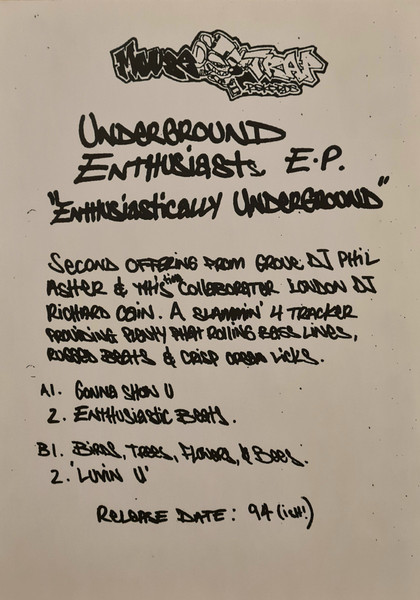 Enthusiastically Underground E.P.