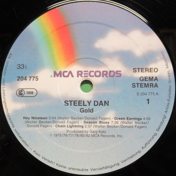Steely Dan - Gold | MCA Records (250 421-1) - main