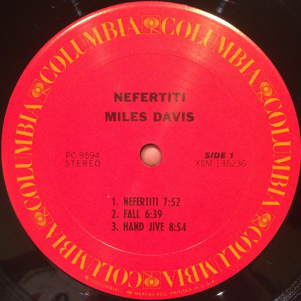 Miles Davis - Nefertiti | Columbia (PC 9594) - 3