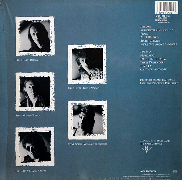 Kansas - Power | MCA Records (254 426-1) - 2 Kansas - Power | MCA Records (254 426-1) - 2