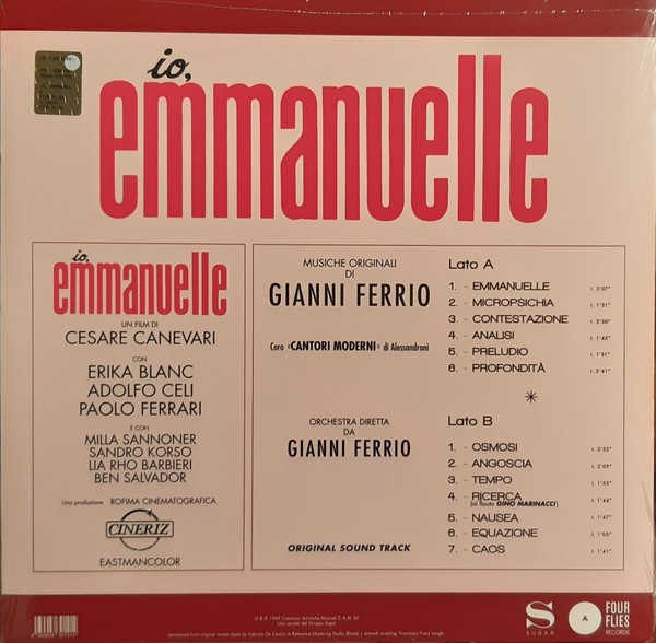 Gianni Ferrio - Io, Emmanuelle | Four Flies Records (FLIES 24) - 2 Gianni Ferrio - Io, Emmanuelle | Four Flies Records (FLIES 24) - 2