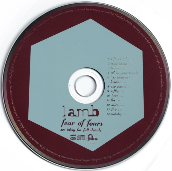 Lamb - Fear Of Fours | Fontana (baacd2) - 3