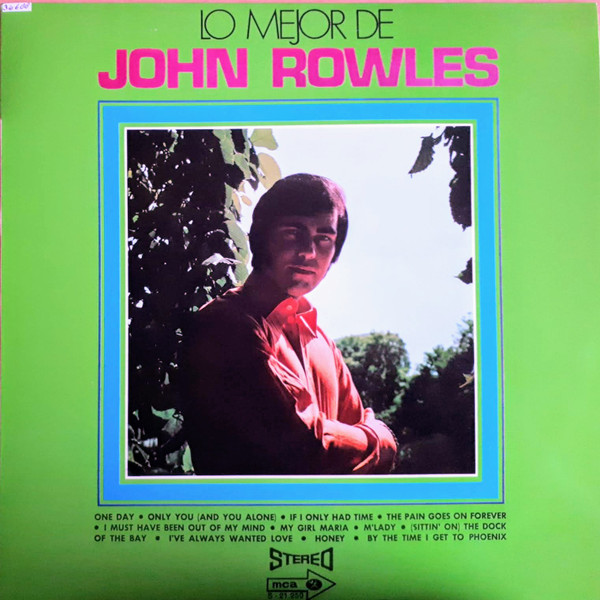 John Rowles - Lo Mejor De John Rowles | MCA Records (S-21.250) - main