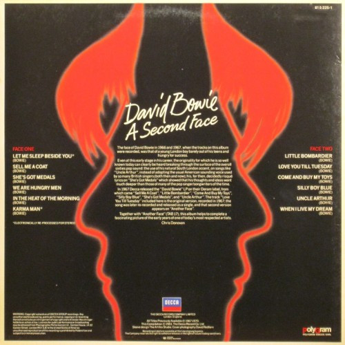 David Bowie - A Second Face | Decca (810 225-1) - 2
