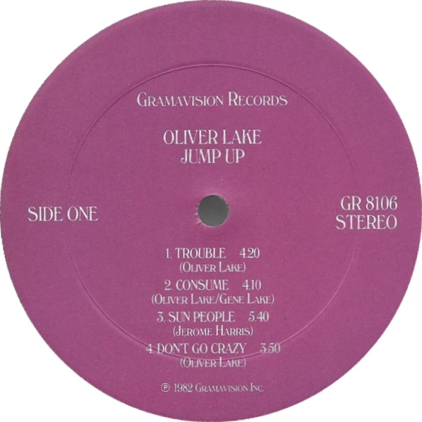 Oliver Lake - Jump Up | Gramavision (GR 8106) - 3 Oliver Lake - Jump Up | Gramavision (GR 8106) - 3