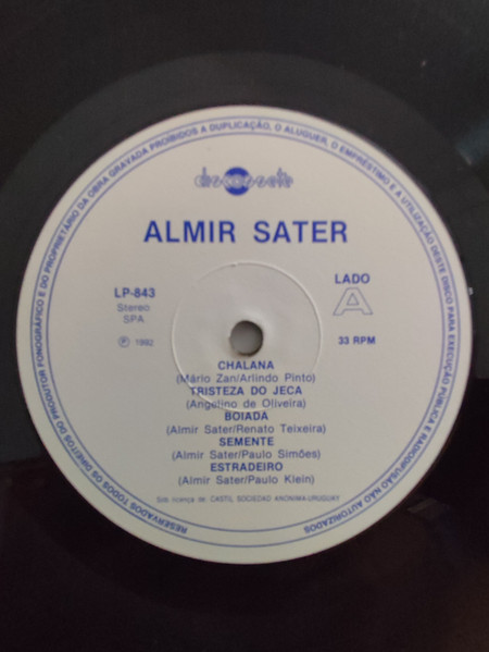 Almir Sater - Almir Sater | Discossete (LP-843) - 3