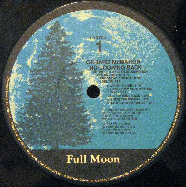 Gerard McMahon - No Looking Back | Full Moon (9 23784-1) - 3 Gerard McMahon - No Looking Back | Full Moon (9 23784-1) - 3