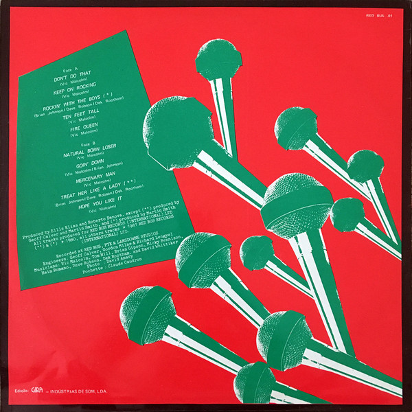 Brian Johnson And Geordie - Brian Johnson And Geordie | Red Bus Records (RED BUS .01) - 2