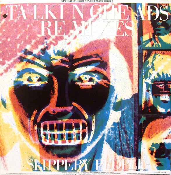 Talking Heads - Slippery People / Making Flippy Floppy (Remixes) | Sire (92 01430) - 2