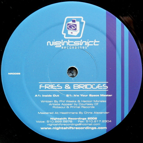 Fries & Bridges - Inside Out | Nightshift Recordings (NR009) - main