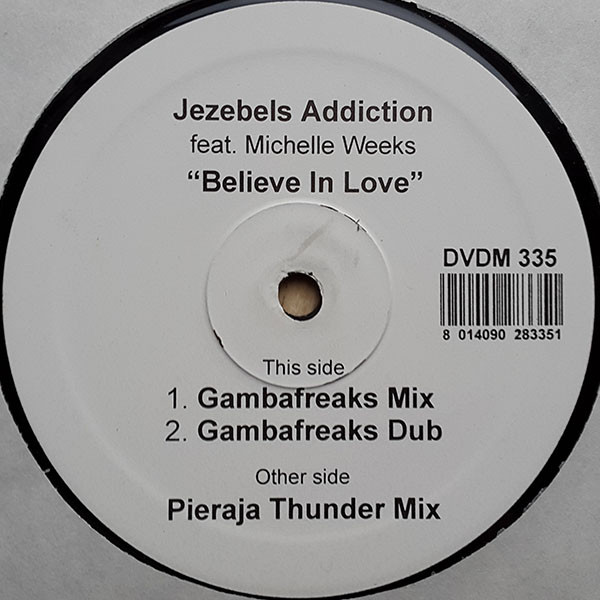 Jezebel's Addiction Feat. Michelle Weeks - Believe In Love | D:vision Records (DVDM 335)