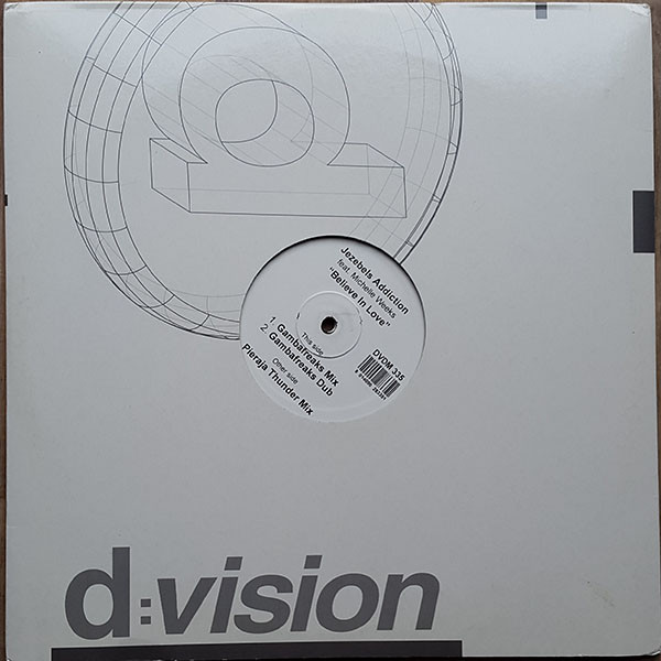 Jezebel's Addiction Feat. Michelle Weeks - Believe In Love | D:vision Records (DVDM 335) - 3 Jezebel's Addiction Feat. Michelle Weeks - Believe In Love | D:vision Records (DVDM 335) - 3