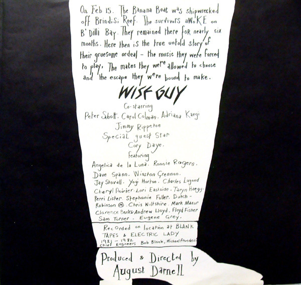 Kid Creole And The Coconuts - Wise Guy | ZE Records (XSR 3681) - 3