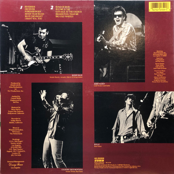 The Beat Farmers - Van Go | MCA Records (MCA-5759) - 2 The Beat Farmers - Van Go | MCA Records (MCA-5759) - 2