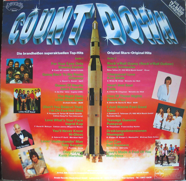 Various - Count Down - Die Brandheißen Superaktuellen Top-Hits | Arcade (ADE G 142) - 2