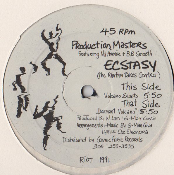 Production Masters - Ecstasy (The Rhythm Takes Control) | Riot (PM 0001) - main Production Masters - Ecstasy (The Rhythm Takes Control) | Riot (PM 0001) - main