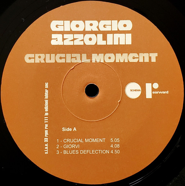 Giorgio Azzolini - Crucial Moment | Rearward (RW111 LP) - 3 Giorgio Azzolini - Crucial Moment | Rearward (RW111 LP) - 3