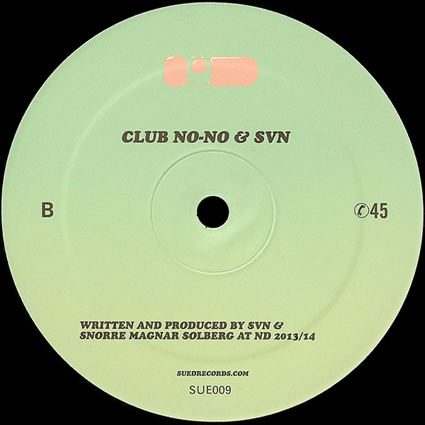 Club No-No & SVN - Untitled | SUED (SUE009) - 2