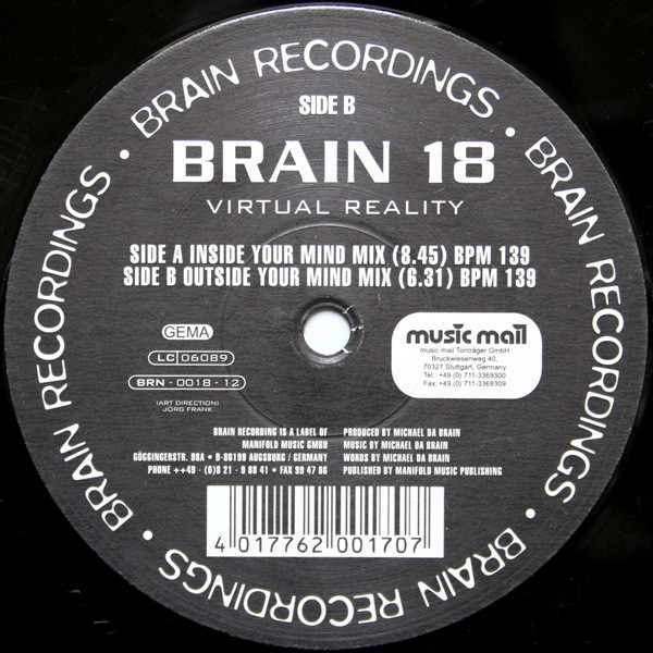 Brain - Virtual Reality | Brain Recordings (BRN - 0018 - 12) - main Brain - Virtual Reality | Brain Recordings (BRN - 0018 - 12) - main