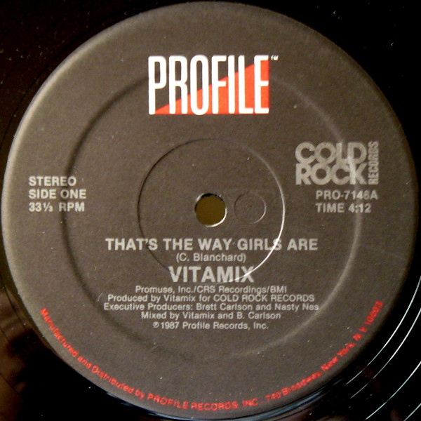 Vitamix - That's The Way Girls Are | Profile Records (PRO-7146) - main