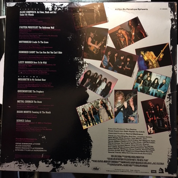 Various - The Decline Of Western Civilization Part II The Metal Years | Capitol Records (C1-590205) - 2 Various - The Decline Of Western Civilization Part II The Metal Years | Capitol Records (C1-590205) - 2