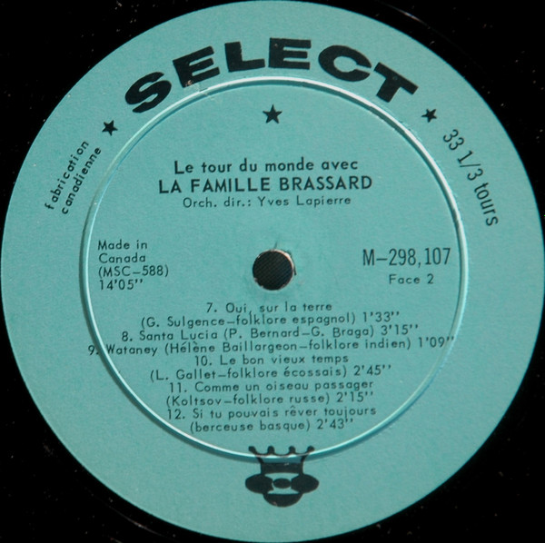 La Famille Brassard - Le Tour Du Monde Avec La Famille Brassard Vol. 4 | Select (M-298.107) - 4 La Famille Brassard - Le Tour Du Monde Avec La Famille Brassard Vol. 4 | Select (M-298.107) - 4