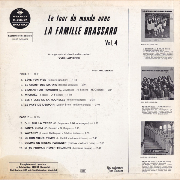 La Famille Brassard - Le Tour Du Monde Avec La Famille Brassard Vol. 4 | Select (M-298.107) - 2 La Famille Brassard - Le Tour Du Monde Avec La Famille Brassard Vol. 4 | Select (M-298.107) - 2