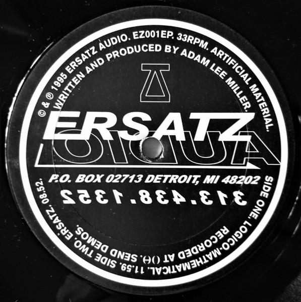Artificial Material - Artificial Material EP | Ersatz Audio (EZ001EP) - 2 Artificial Material - Artificial Material EP | Ersatz Audio (EZ001EP) - 2