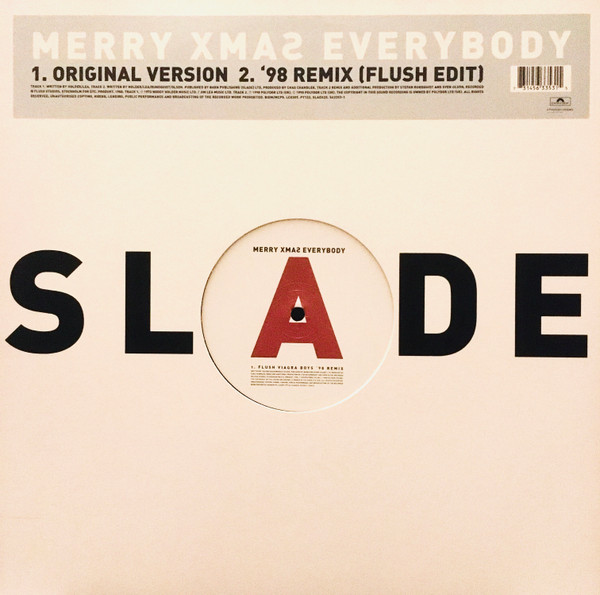 Slade Vs Flush - Merry Xmas Everybody '98 Remix | Polydor (SLADX25)