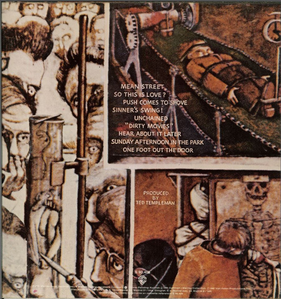 Van Halen - Fair Warning | Warner Bros. Records (S 90.408) - 3