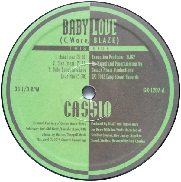 Cassio Ware - Baby Love | Street Style (GR-1207)