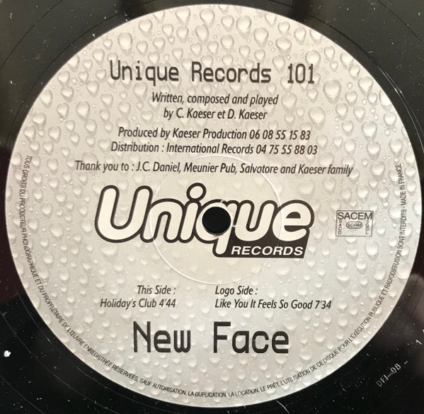 New Face - Like You It Feels So Good | Unique Records (Unique Records 101)