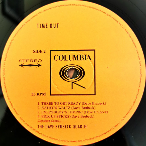 The Dave Brubeck Quartet - Time Out | Columbia (88697269441) - 4 The Dave Brubeck Quartet - Time Out | Columbia (88697269441) - 4