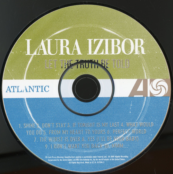 Laura Izibor - Let The Truth Be Told | Atlantic (512240-2) - 3 Laura Izibor - Let The Truth Be Told | Atlantic (512240-2) - 3