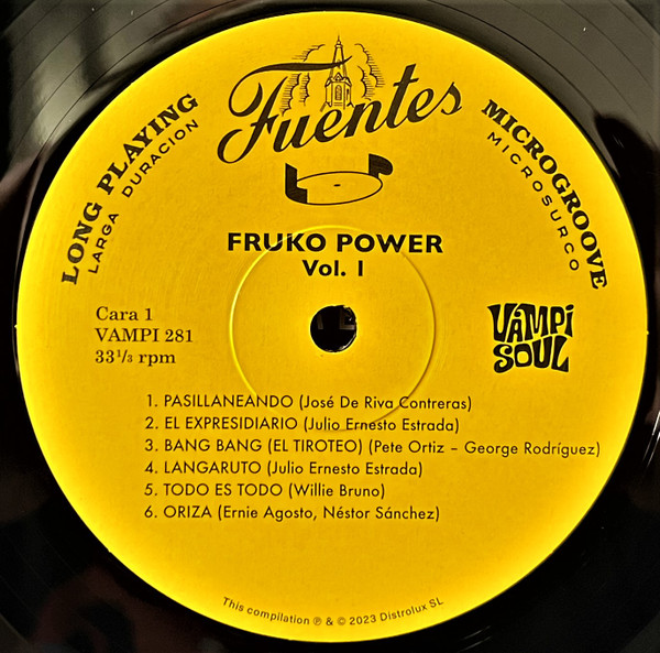 Fruko y sus Tesos - Fruko Power Vol.1: Rarities & Deep Album Cuts 1970-1974 | Vampi Soul (VAMPI 281) - 2