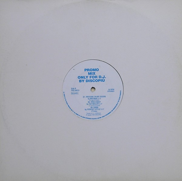 Various - Promo Mix Only For D.J. By Discopiu' | Disco Più SRL (PRO 94013)