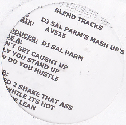 Sal Parm - Mash Up's Vol.1 | AV8 Records (AV 515)