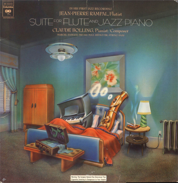 Jean-Pierre Rampal / Claude Bolling - Suite For Flute And Jazz Piano | CBS Masterworks (M 33233) - main