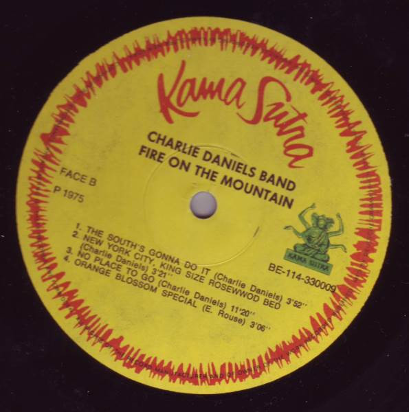 The Charlie Daniels Band - Fire On The Mountain | Kama Sutra (BE 114-330.009) - 4 The Charlie Daniels Band - Fire On The Mountain | Kama Sutra (BE 114-330.009) - 4