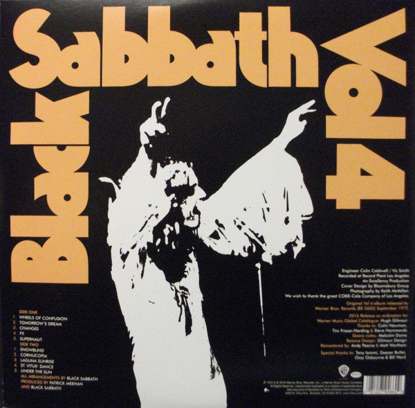 Black Sabbath - Black Sabbath Vol 4 | Warner Bros. Records (2602) - 2 Black Sabbath - Black Sabbath Vol 4 | Warner Bros. Records (2602) - 2