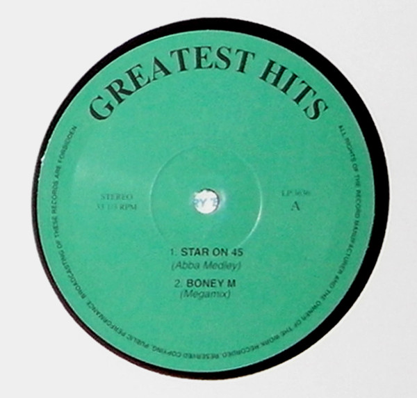 Various - Greatest Hits | Not On Label (LP 3636) - main Various - Greatest Hits | Not On Label (LP 3636) - main