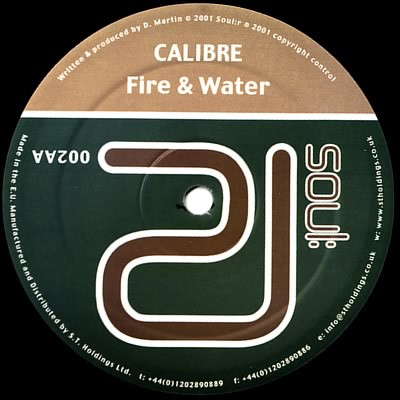 Calibre - Interphaze / Fire & Water | Soul:r (SOULR002) - 2