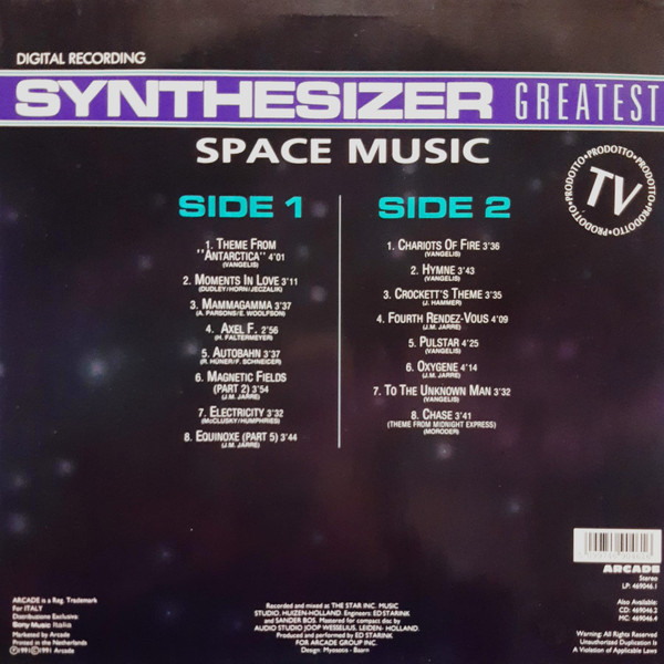 Ed Starink - Synthesizer Greatest - Space Music | Arcade (469046.1) - 2 Ed Starink - Synthesizer Greatest - Space Music | Arcade (469046.1) - 2