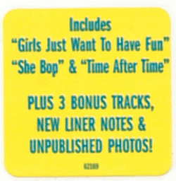 Cyndi Lauper - She's So Unusual | Epic (EK 62169) - 3