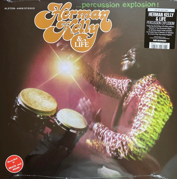 Herman Kelly & Life - Percussion Explosion! | Mr Bongo (MRBLP311) - main