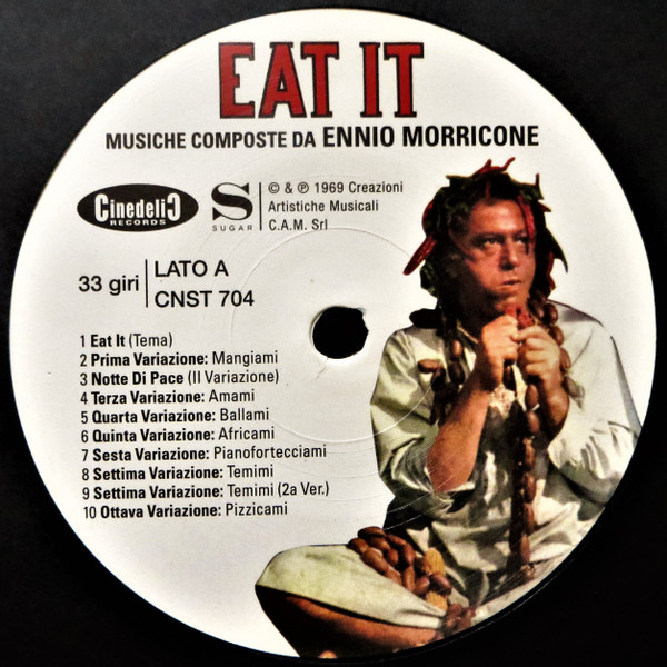 Ennio Morricone - Eat It | Cinedelic Records (CNST 704) - 2